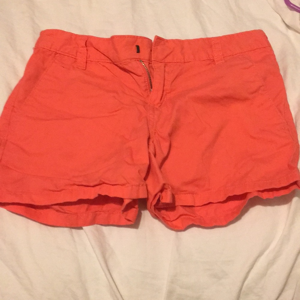 coral shorts